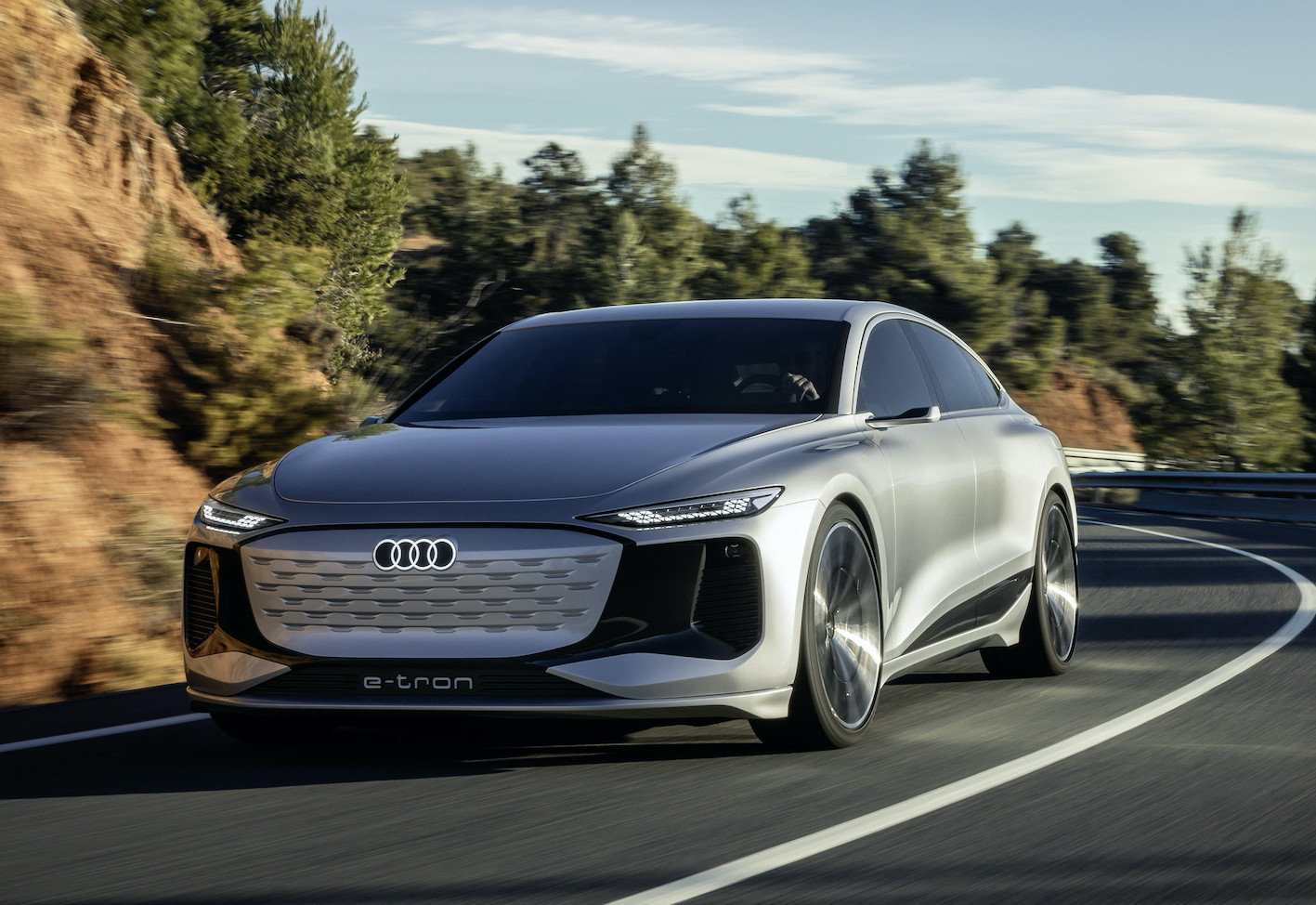 A6 shows road to more electric Audi cars