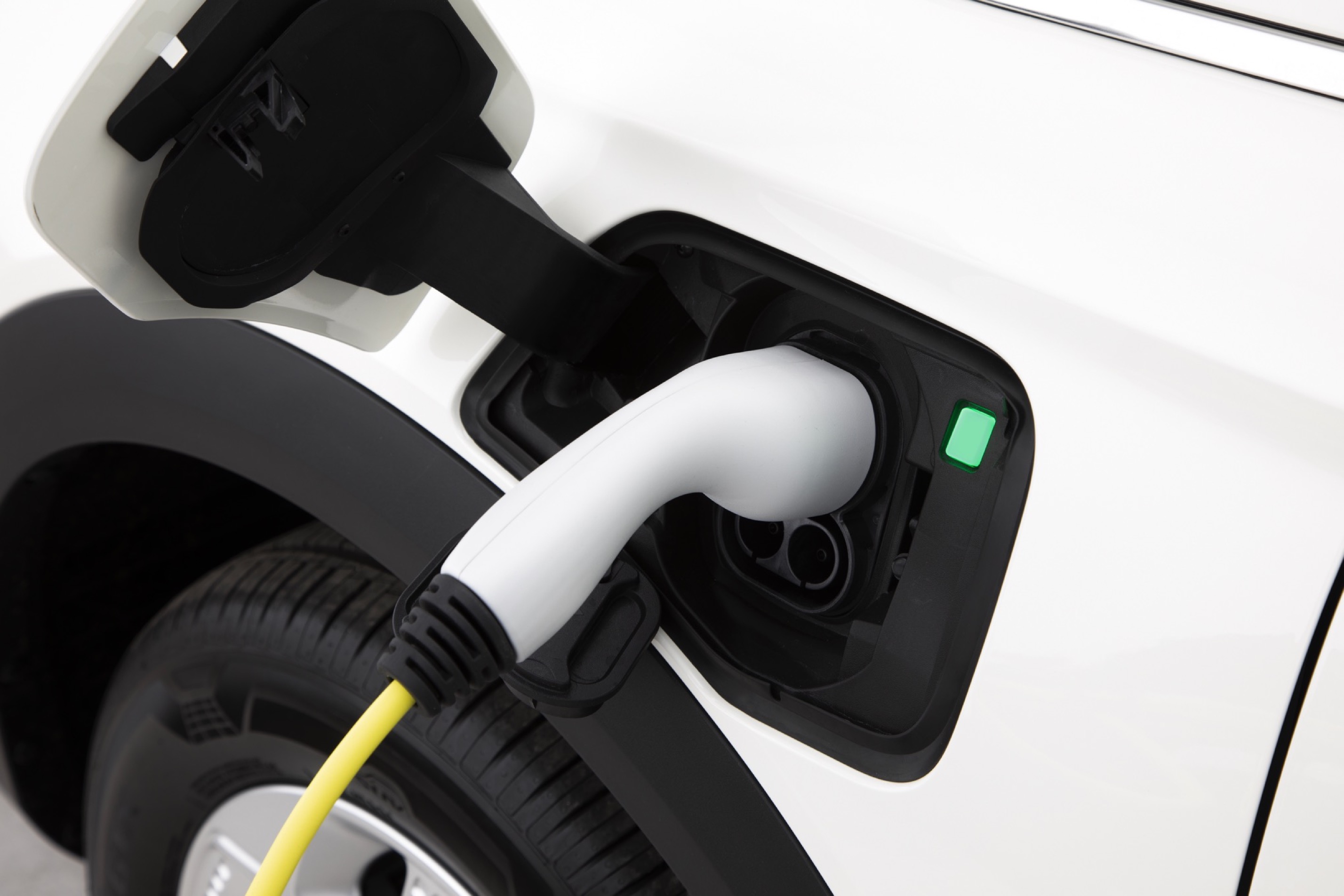 SsangYong Korando e-Motion charging port