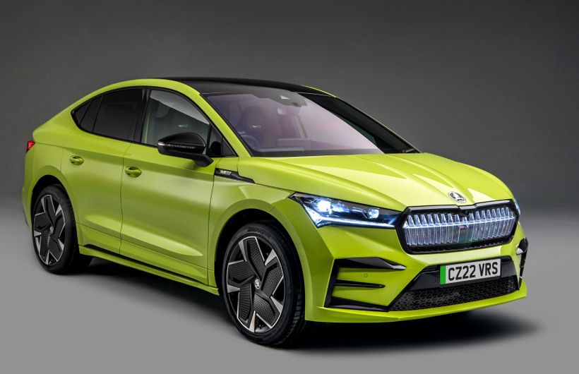 SKODA names price for range-topping Enyaq vRS | Electrifying