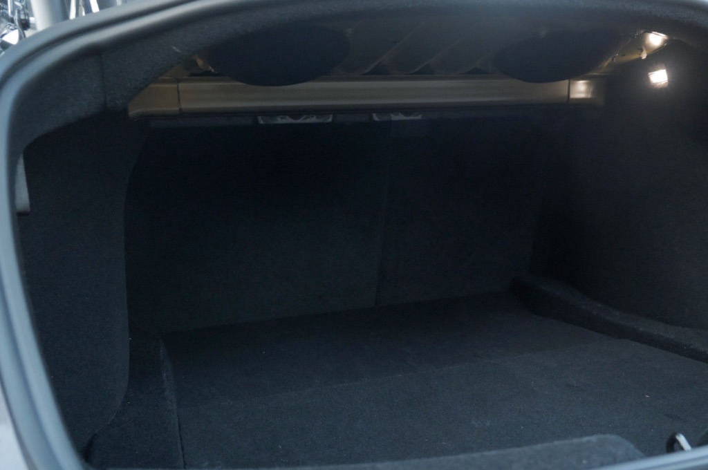 Tesla model 3 cargo online space seats down