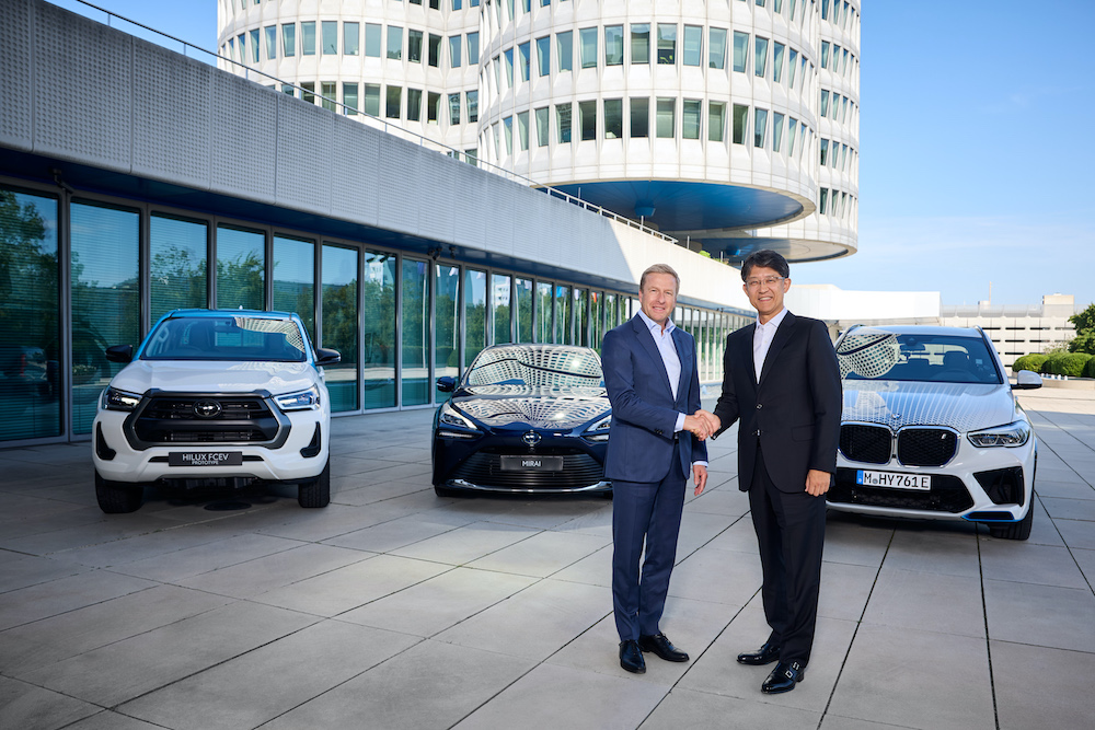 BMW and Toyota Join Forces to Develop Fuel Cell Electric Vehicles